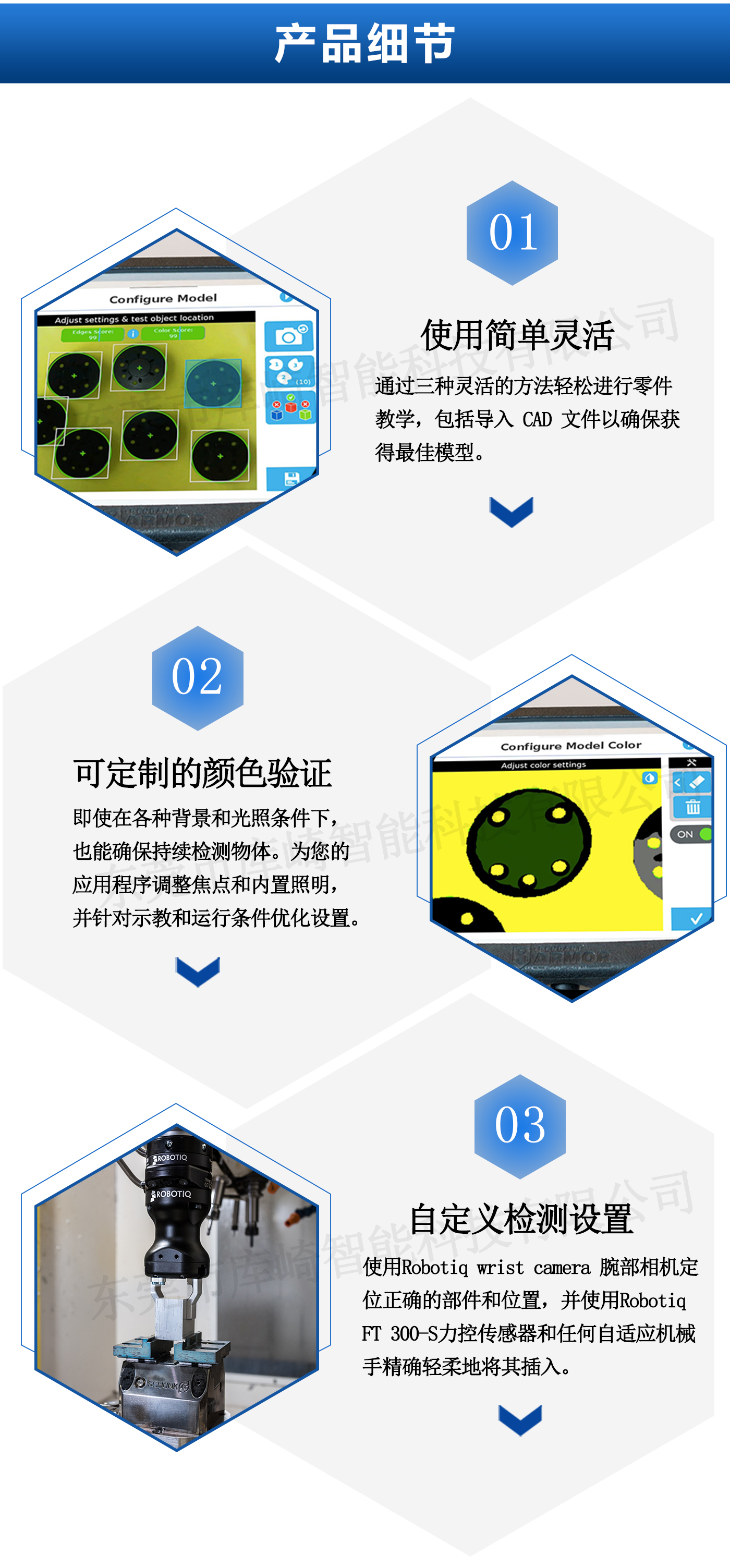Robotiq視覺相機產品特點