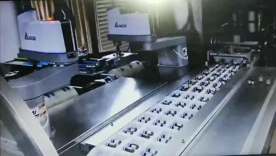 臺達機器人藥物快遞分揀（泡罩包裝機機）包裝