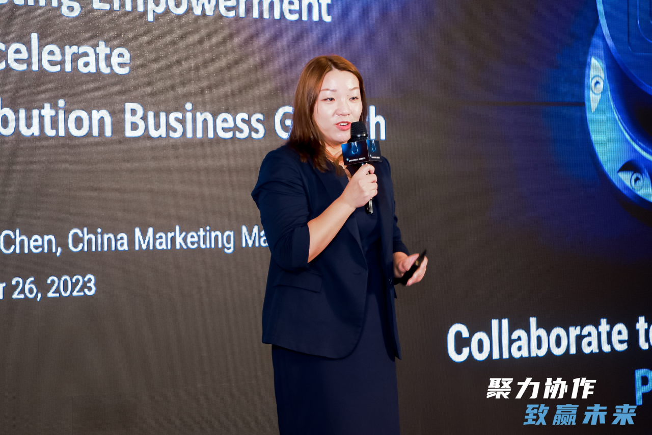 優傲中國市場部經理 陳妍伶女士